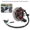 Magneto Stator Plate And Coil Fit For Yx Kick Start Engine Pit Pro Trail Dirt Bike Motorcycle