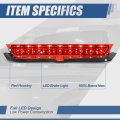 Auto Dynasty Full Led Red Housing 3rd Third Tail Brake Light Parking Stop Lamp Compatible With Scion Tc At20 11-16