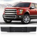 G-plus Front Bumper License Plate Bracket Unt Fascia Cover W O Block Heater O Grille Shutters Compatible With Ford F150