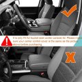 Lexley Center Console Pad Armrest Box Cover Waterproof Anti-scratch Leather Protector Covers For 2013-2018 Ram 1500 2500 3500