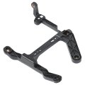 Hecasa Fog Light Bracket For 2013-2024 Dodge Ram 1500 Classic Front Bumper Lamp Mounting Kit Pa6 Plastic Passenger Side 