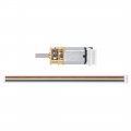 Uxcell Ga12-n20 12v 100rpm Dc Gear Motor With Encoder Speed Velocity Measurement For Mini Car Balance Diy