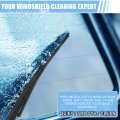 Acropix Rear Windshield Wiper Blade Arm Set Back Assembly Replacement Fit For Vw Tiguan 2018-2023 Touareg Pack Of 3