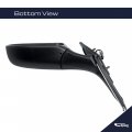 Spieg To1320375 Driver Side Mirror Replacement For Toyota Camry 2016-2017 Power Heated Blind Spot Monitoring Paintable Black Lh