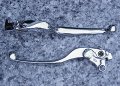 I5 Adjustable Chrome Brake Clutch Levers For Kawasaki Vulcan 88 1500 1600 
