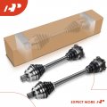 A-premium Pair 2 Front Cv Axle Shaft Assembly Compatible With Audi A6 1995-1998 Quattro 100 1993-1994 19-1994 V6 2 8l Driver