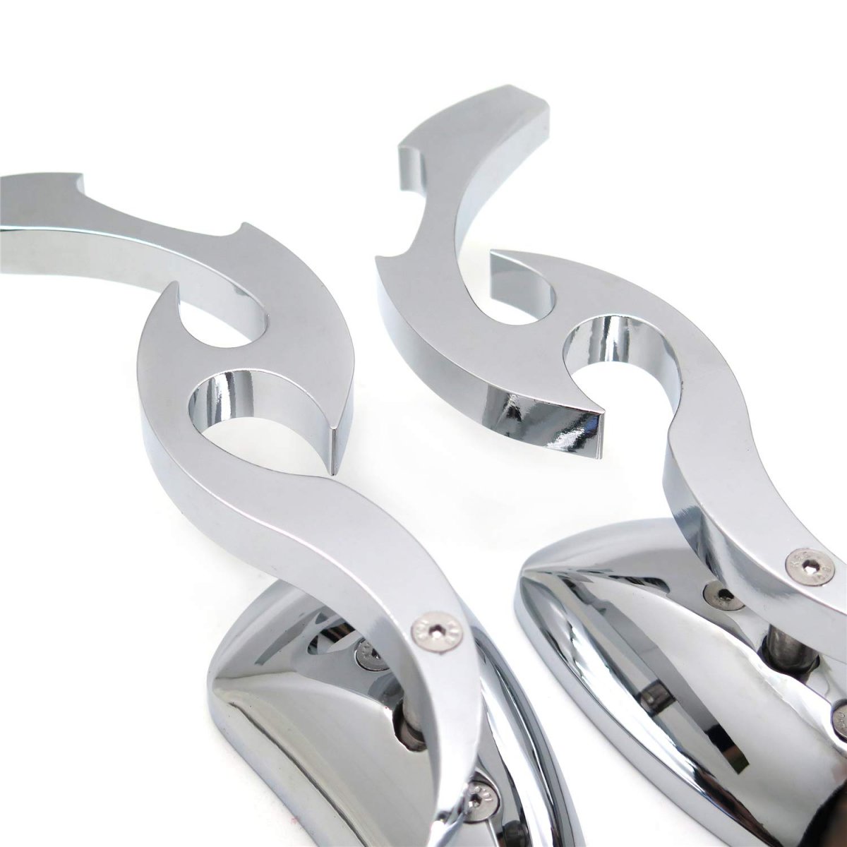 Chrome Custom Running Blade Mirrors For Yzfr1 R1 R6 Fzr600 Yzf600r B01c0swdqi