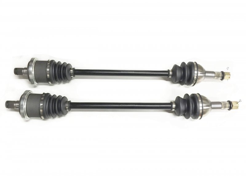 Atvpc Rear Cv Axle Pair With Wheel Bearings For Can-am Maverick 1000 Std Xrs 2013-2015