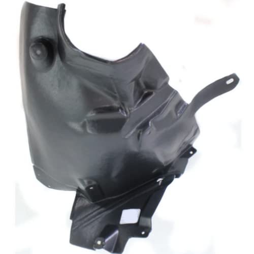Front Driver Side Fender Liner Splash Guard For Mercedes Benz E350 2010 2011 2012 2013 2014 Rear Section Convertible Coupe Base