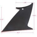 Performance Rear Spoiler Wing Stabilizer For 2015-2018 Sti Sedan 4pcs Set Impreza Wrx