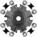 Caltric Face Drive Moveable Plate Damper And Roller Compatible With Arctic Cat Wildcat 1000 2012-2013