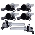 Ocpty Set Of 6 Ignition Coils Compatible Oe Dg500 Fit Ford Escape 500 Freestyle Taurus For Mercury Mariner Montego Sable