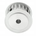 Uxcell Aluminum 5m 20 Teeth 6 35mm Bore Timing Belt Idler Pulley Flange Synchronous Wheel For 15mm 3d Printer Cnc
