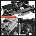 A-premium Hood Latch Lock Assembly Compatible With Jeep Dodge Vehicles Compass 20-2017 Patriot 2012-2017 Caliber 2008-2009 2 0l