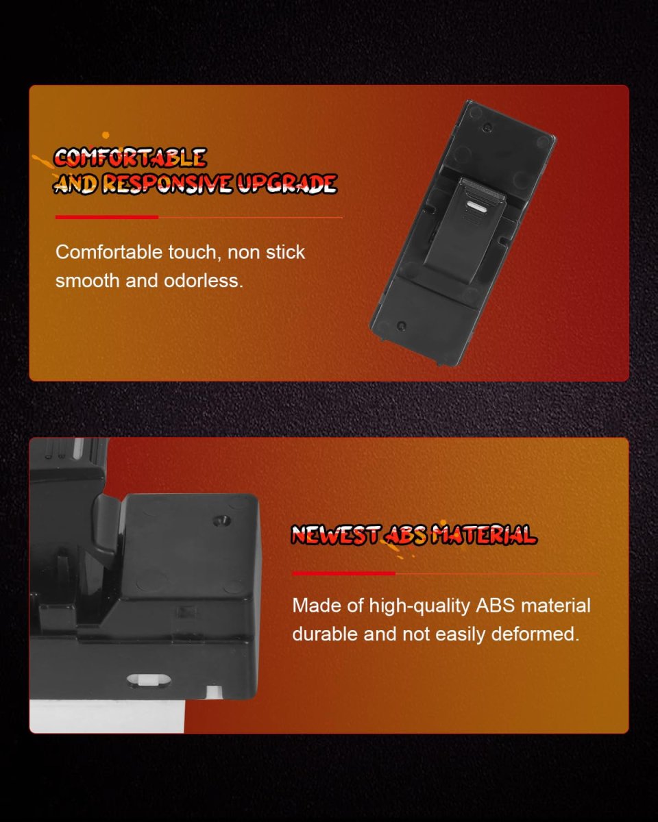 Rear Side Power Window Switch For Chevy Colorado 2004 2012 Gmc Canyon Hummer H3 2006 2010 H3t 2009 Replaces Oe 15205245