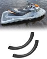 Foruly Brp Rxp Hood Vent Hose Set For Sea Doo 2004-2023 Rxp-x 2012-2023 2-piece Black Flexible Tubing Steering Column 