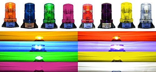 B4l4pac Blue 85-265v Ac 12w High Power Led Emergency Warning Light Beacon Strobe Effect 110v 120v 220v 240v