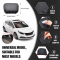 Universal Car Headrest Covers 4 Pack Soft Breathable Fabric Seat Protector For Cars Trucks And Suvs Gray 9 06 In By 84