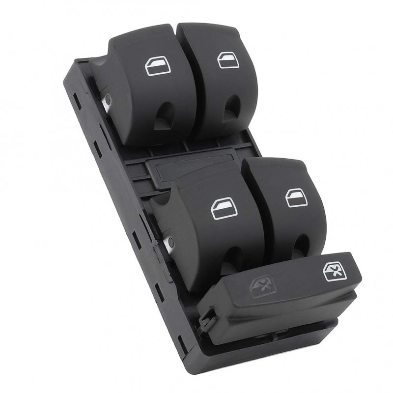 Power Window Switch Front Left Control Lift Fits For Audi A3 8p Sportback 2004-2011 A4 S4 Rs4 B6 B7 And Avant 2003-2007 Oe