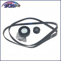Tom Serpentine Belt Tensioner Idler Pulley Drive Kit For Chrysler Mercedes Benz
