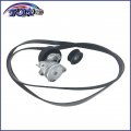 Tom Serpentine Belt Tensioner Idler Pulley Drive Kit For Chrysler Mercedes Benz