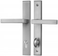 Rockwell Contemporary Keyed Entry Handle Set In Brushed Nickel Only Fits Doors With A Multipoint Lock Multipoint Not Included 
