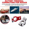 Battery Terminals 2pcs Positive Negative Terminal Connectors 243407f000 243407f001 Compatible With Infiniti Ex35 Ex37 Fx35 Fx37