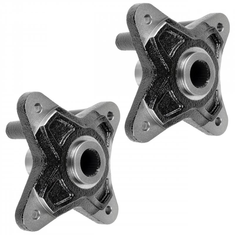 Caltric 2 Rear Wheel Hub For Polaris Rzr 4 900 2014 
