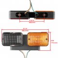 Caltric Complete Right Road Light Lamp Compatible With John Deere 4710 4120 4320 4520 4720 Lva14392