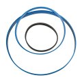 Band Saw Drive Belt And Tires Set For Delta 28-195c High Strength Ribbed Rubber Replacement Motor Black 