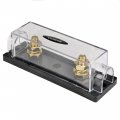 Xscorpion Anl1010g Gold Anl Inline Fuse Holder With 0 2 4 Gauge Input Output 