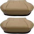 Kuafu Bottom Seat Cover Compatible With 1996-2002 Toyota 4runner Artificial Leather Tan Left Right Side -2 Pc