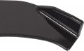 Hecasa Universal Front Bumper Lip Chin Spoiler Abs Compatible With Audi Ford Bmw Honda Chevrolet Civic Benz Mazda Gmc Black