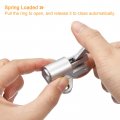 Uxcell Spring Loaded Latch Pin 3pcs Aluminum Alloy Automatic With Screws Round Tip Of Upward For Balcony Window Gate Silver