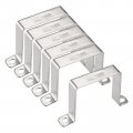 Uxcell U Shaped Connector Bracket 68 X 72mm 304 Stainless Steel For Door Closed Bar Holder Strut Channel 6pcs