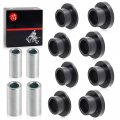 Front Shock Absorber Bushings Sleeve Kit 8pcs For Polaris Ranger 500 570 700 800 900 1000 Diesel Brutus Hd Pro Xd