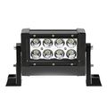 7 2-row Spot Beam 24w 8 Leds Driving Work Light Bar For Offroad Suv Atv Boat