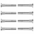 Caltric Front And Rear Wheel Studs For Polaris