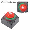 X Autohaux Battery Switch Kit 12v To 48v 600a Continuous Master Disconnect Isolator For Car Vehicle Rv Atv Utv Marine Boat