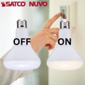 Satco S11470 Wide Range Led Reflector 8 5br30 Led27 120v 6pk 8 5 Watt Br30 2700k 80 Cri Medium Base 120 Volts Dimmable For Use