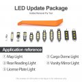 7pcs White Led Interior Lights Bulb Kit For Nissan Armada 2004 2005 2006 2007 2008 2009 2010 2011 2012 2013 2014 2015 Super