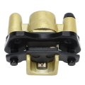 Atv Brake Caliper Assembly With Pad For Quad Go Kart Durable Metal Construction 