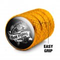Gone Fishing Valve Stem Caps For Tire Rim Wheel Yellow Aluminum Schrader Type Air Covers 4 Pieces 0 55 In Tall