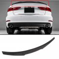 Ocpty Exterior Accessories Rear Trunk Spoiler Wing Abs Compatible With For Audi A3 2014-2018 Quattro 2015-2018 Rs3 2017-2018 S3