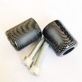 Hongk- Bar Ends Compatible With Kawasaki Ninja Zzr600 Zx7r Zx9r Zx10r Z1000 Zx11 Zx12r Zx14 Carbon B01bw4slik