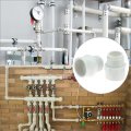 Qwork 10 Pcs 3 4 Inch Pvc Fittings Male Adapter Socket X Pipe Thread 2 Way Coupling