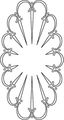 Cmt Rcs-806 Spanish Fan Templates For Router Carver System 