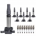 Ignition Coil Pack Spark Plugs Replacement For 4 2 V8 Jaguar S-type Super Vanden Plas Xf Xj8 Xjr Xk Xk8 Xkr Land Rover Lr3