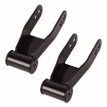 Bapmic 2 Rear Drop Lowering Shackle Suspension Kit 410520 For 1988-1998 Chevy Gmc C1500 C2500 1988-2019 Silverado Sierra 1500 