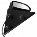 Ocpty Black Driver Side And Passenger View Mirror Smooth With Power Adjustment Manual Fold Non-heated Compatible For 1994-1997